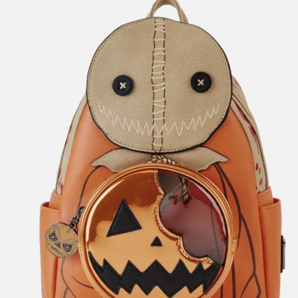 Loungefly NYCC 2023 Trick ‘R Treat Sam Mini Backpack NWT